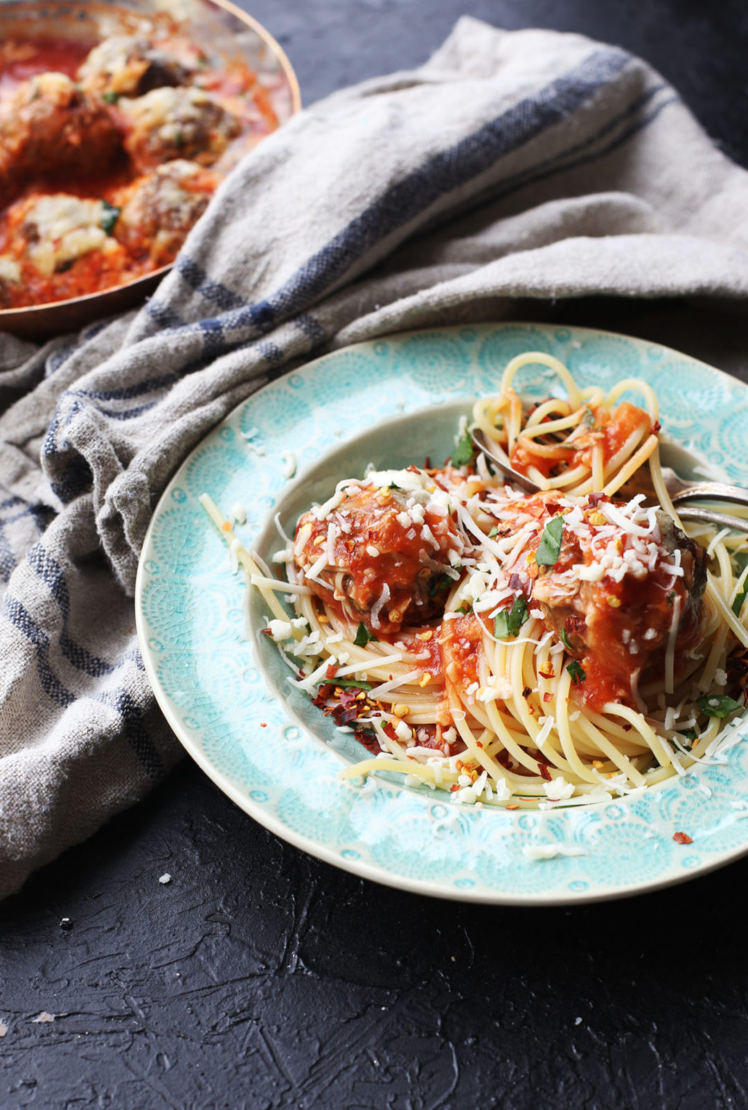 Roasted Italian Meatballs