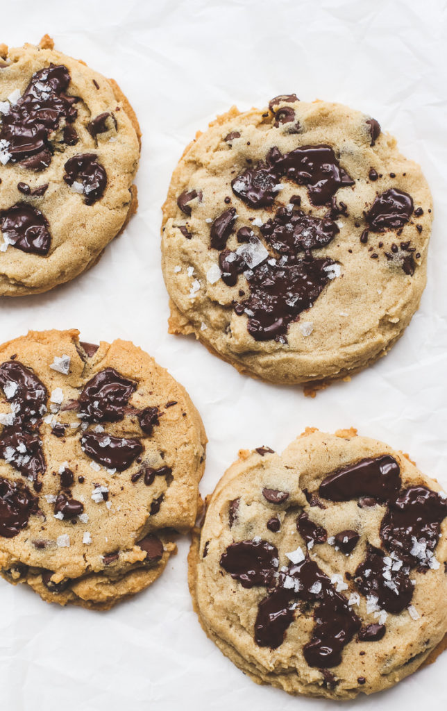 Jumbo Peanut Butter Chocolate Chip Cookies