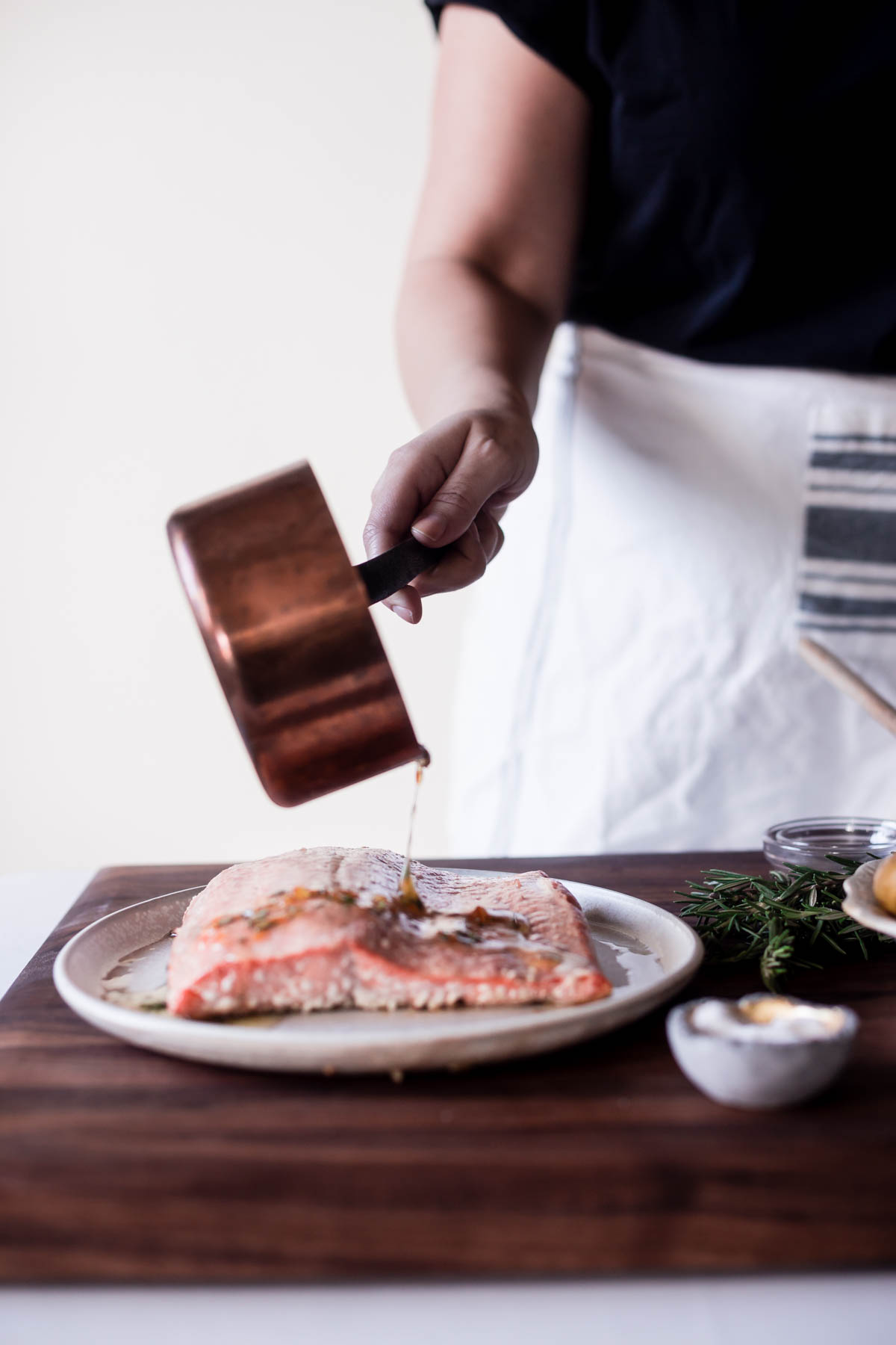 Marmalade and Rosemary Glazed King Salmon - Olive and Artisan