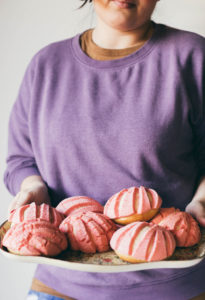 Pink Conchas Pan Dulce #pandulce #conchas #mexicansweetbread